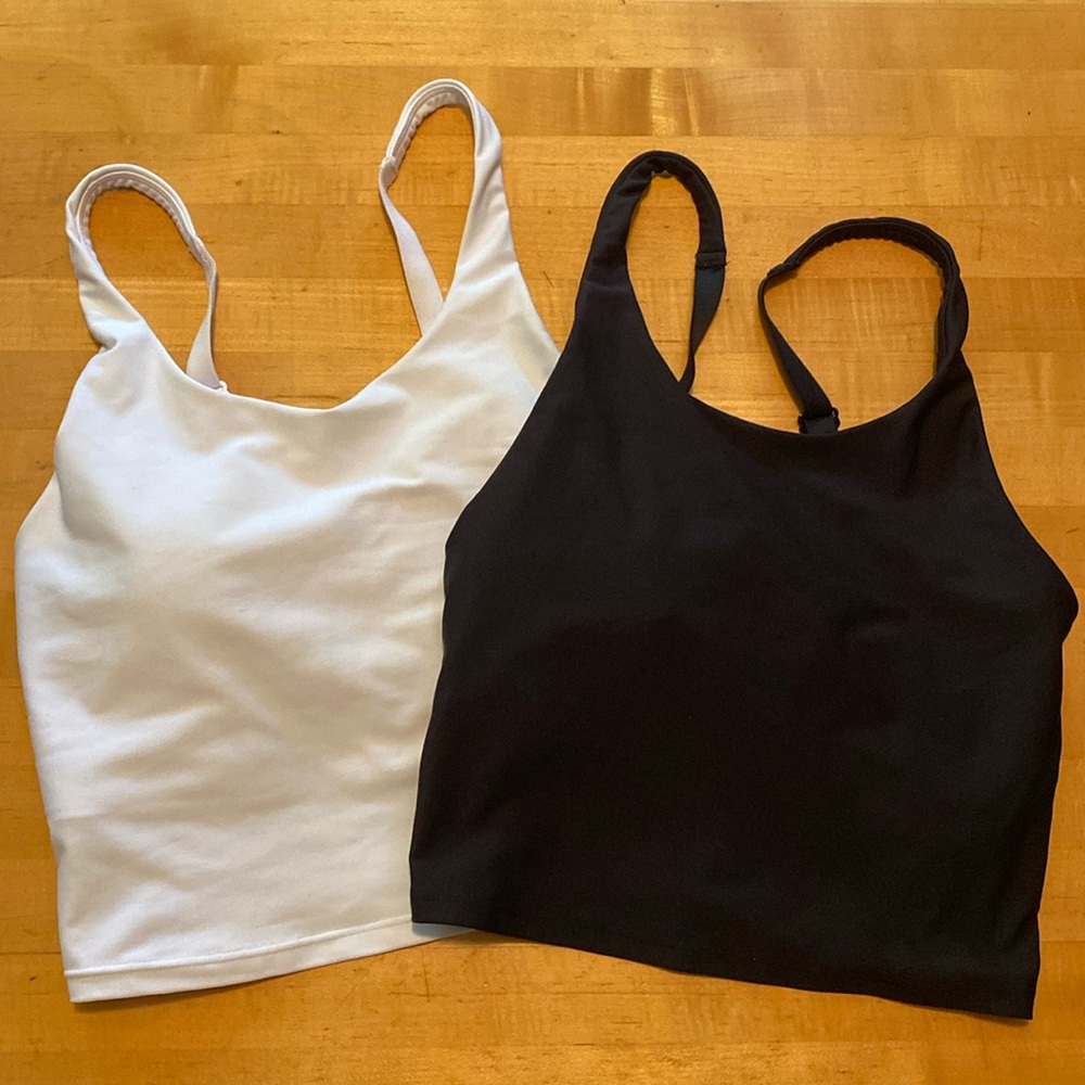 Longline sports bra bundle size small